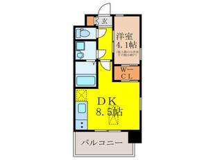 レジディア新大阪の物件間取画像